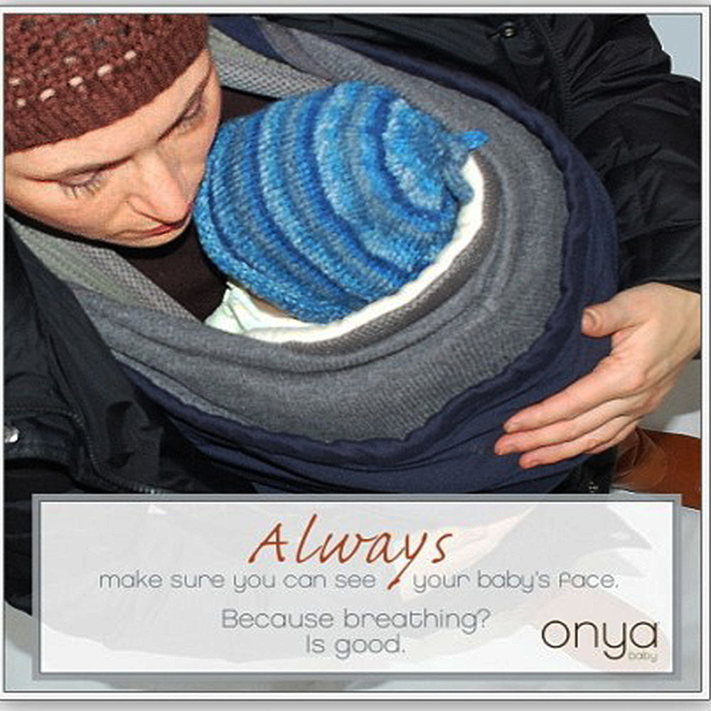 Winter Babywearing Tip: Keep your baby’s face uncovered