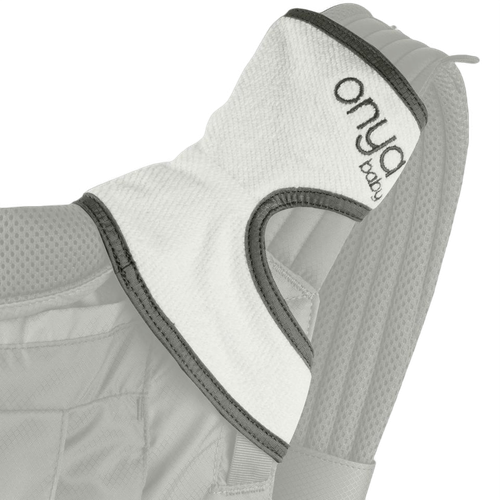 Slate Colored Chewie Teething Pad by Onya Baby