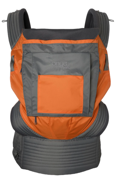 Orange Colored Outback Baby Carrier by Onya Baby