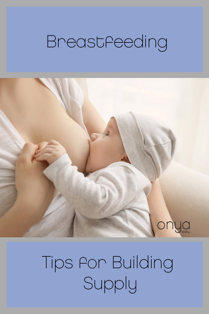 Breastfeeding and Babywearing – Tips for Building Supply