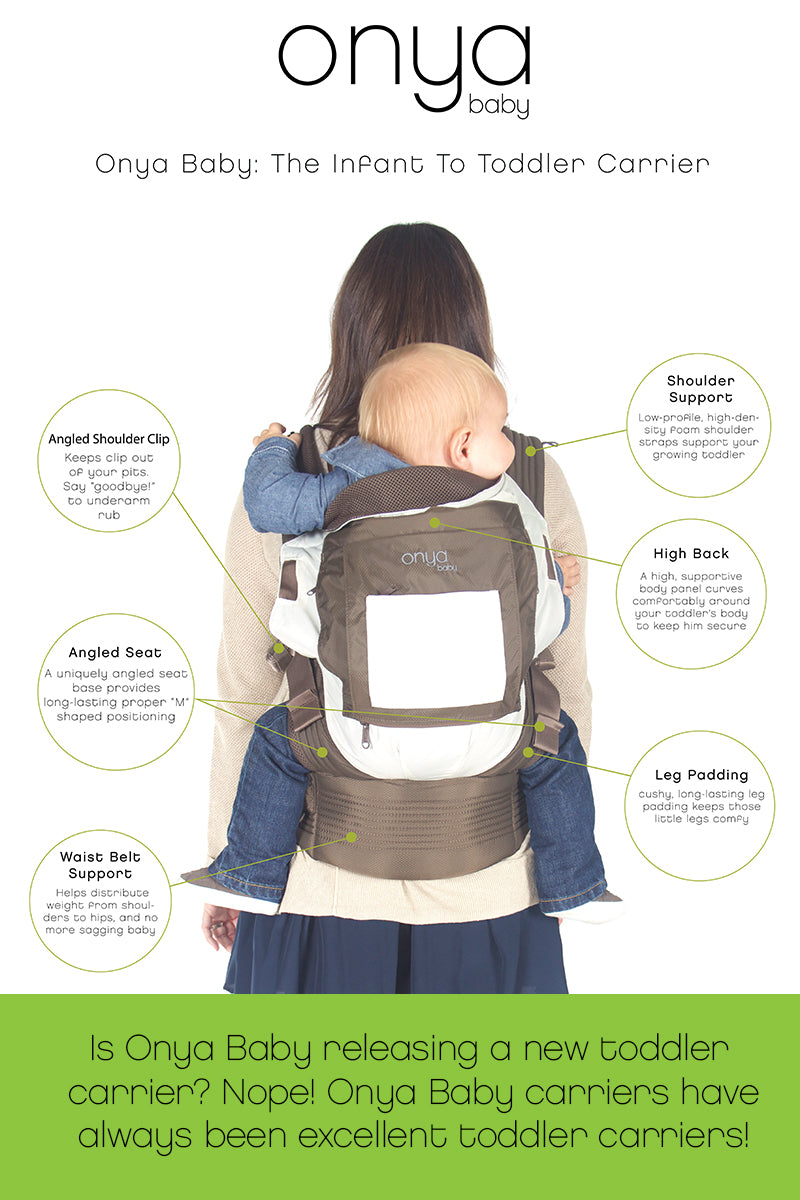A New Onya Baby Toddler Carrier?