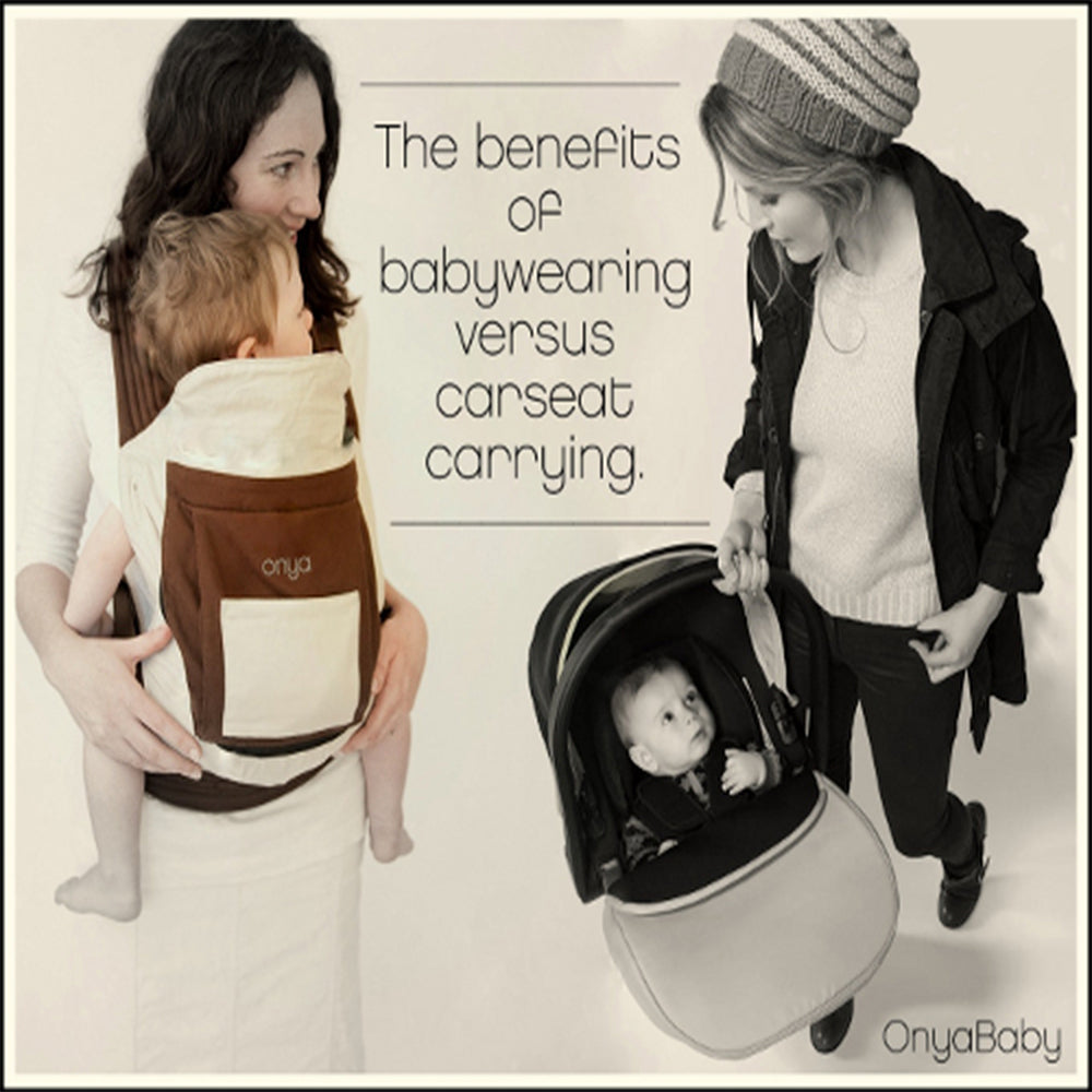 Benefits of Babywearing vs. Carseat Carrying