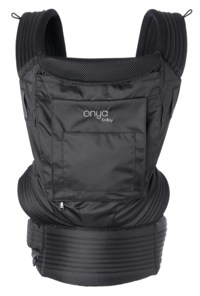 Black Colored Outback Baby Carrier by Onya Baby