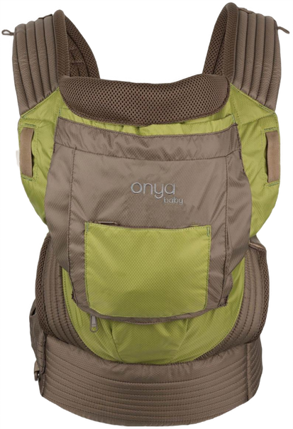 Green Colored Outback Baby Carrier by Onya Baby