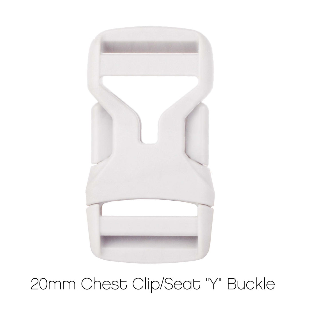 20mm Replacement Chest Clip & Seat "Y" Buckle by Onya Baby