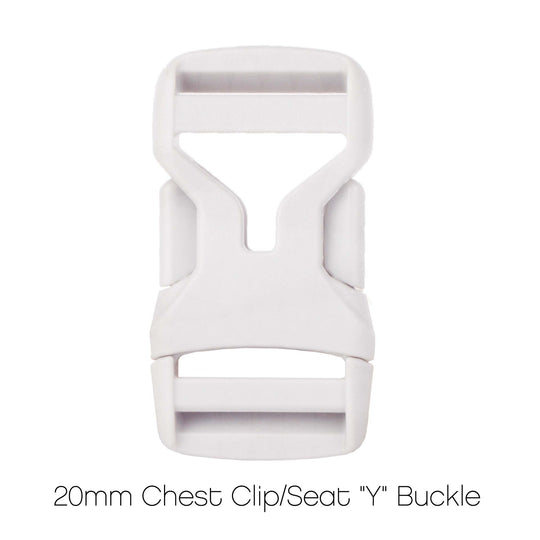 20mm Replacement Chest Clip & Seat "Y" Buckle by Onya Baby